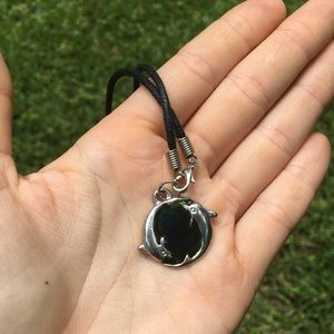 Dolphin Moodstone Necklace